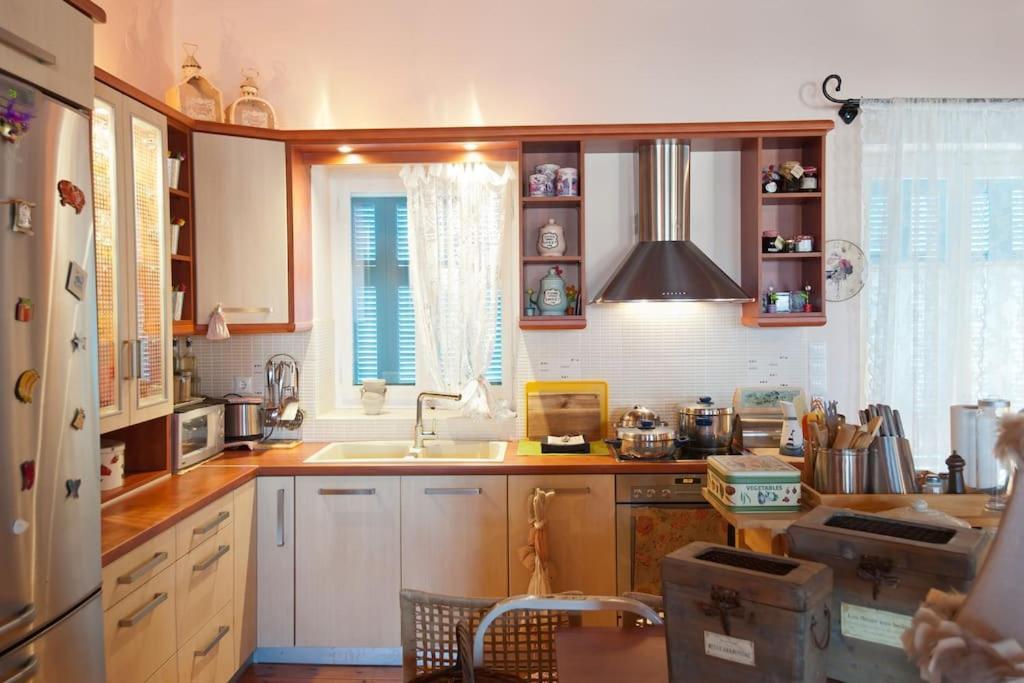 Areti'S Captain'S House With Private Terrace Γαλαξίδι Εξωτερικό φωτογραφία